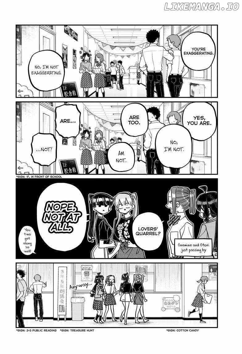 Komi-san wa Komyushou Desu Chapter 455 12